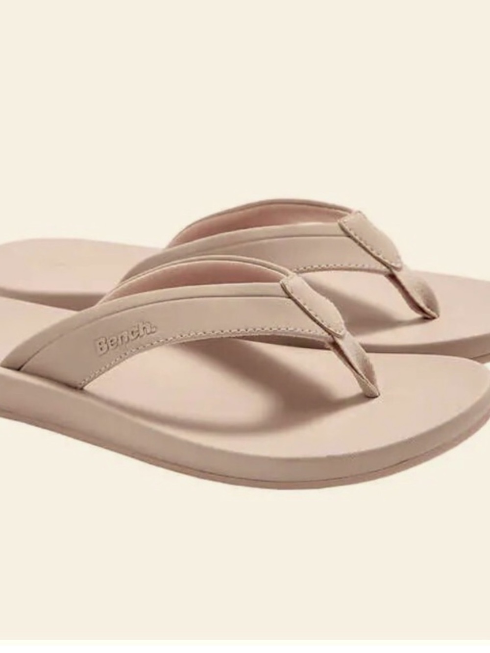 Bench. womens Comfort Flip
Flop tan - size 11